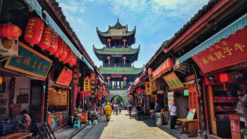 2019春节,探寻春节发源地阆中古城,天府之国成都,徒步